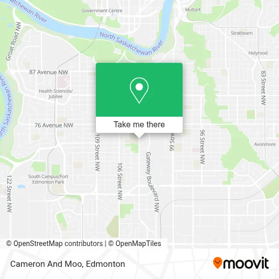 Cameron And Moo map