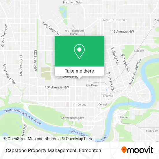 Capstone Property Management map