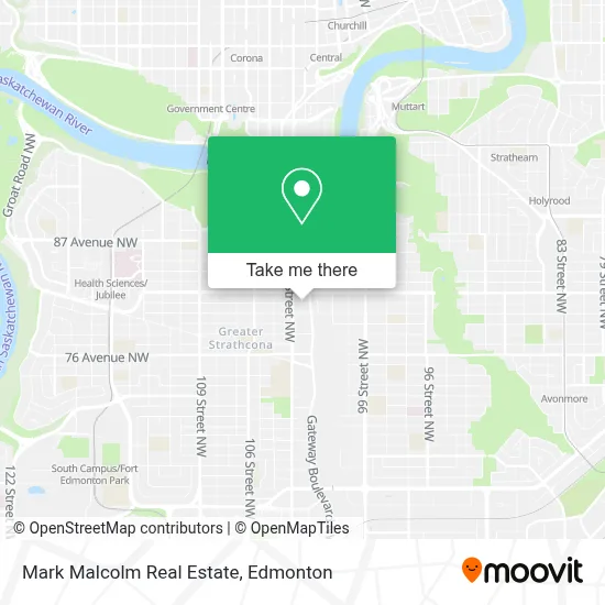 Mark Malcolm Real Estate map