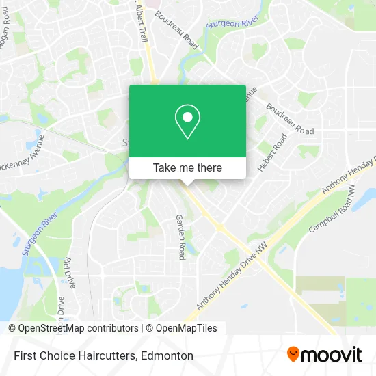 First Choice Haircutters map