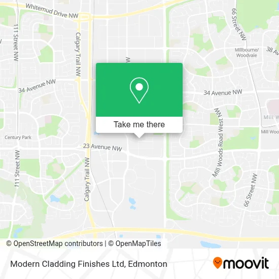 Modern Cladding Finishes Ltd map