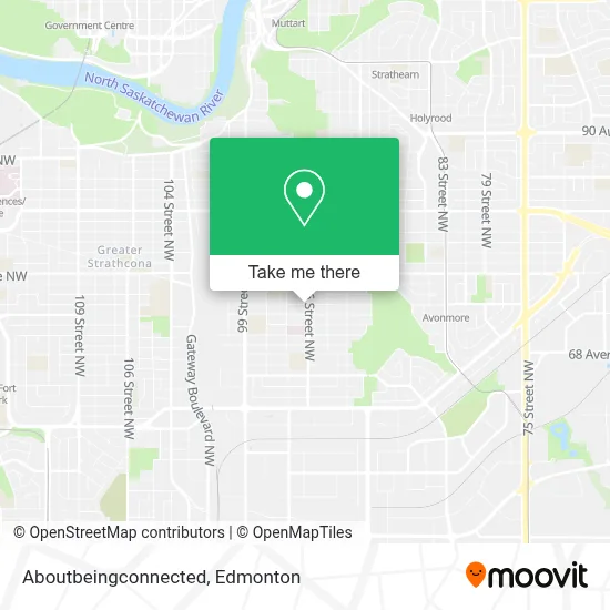 Aboutbeingconnected map