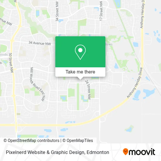Pixelnerd Website & Graphic Design map