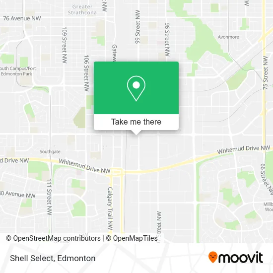 Shell Select map