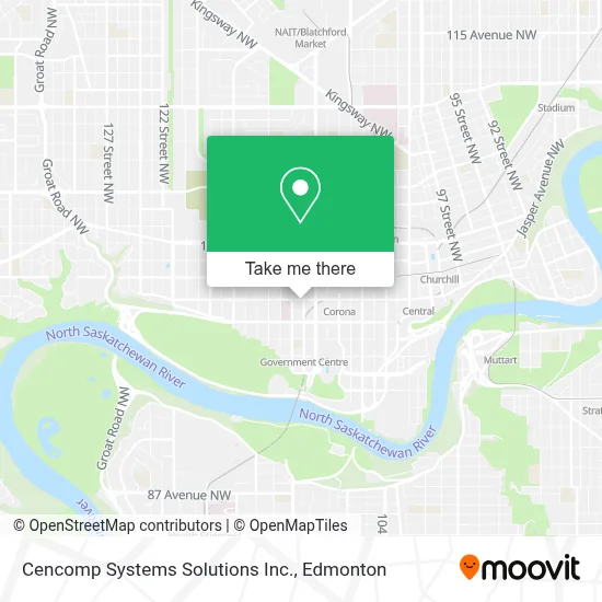 Cencomp Systems Solutions Inc. map