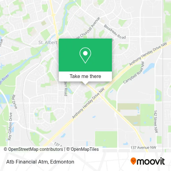 Atb Financial Atm map