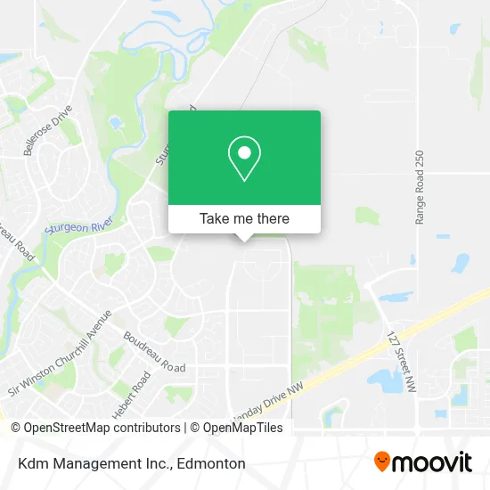 Kdm Management Inc. map