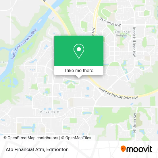 Atb Financial Atm map