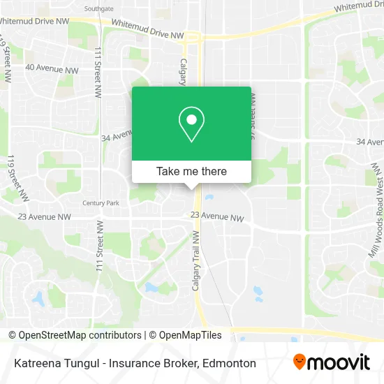 Katreena Tungul - Insurance Broker map