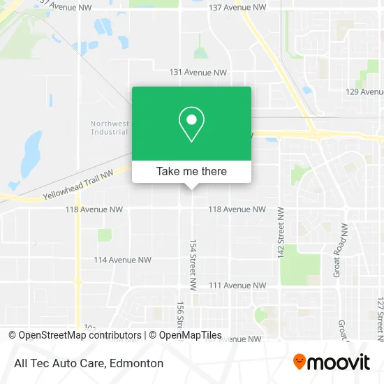 All Tec Auto Care map