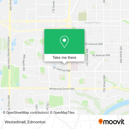 Westedmall map