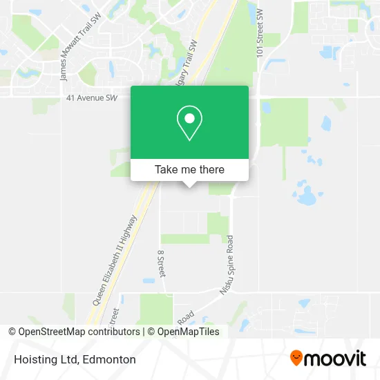 Hoisting Ltd map