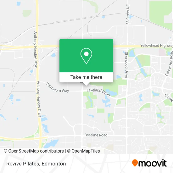 Revive Pilates map