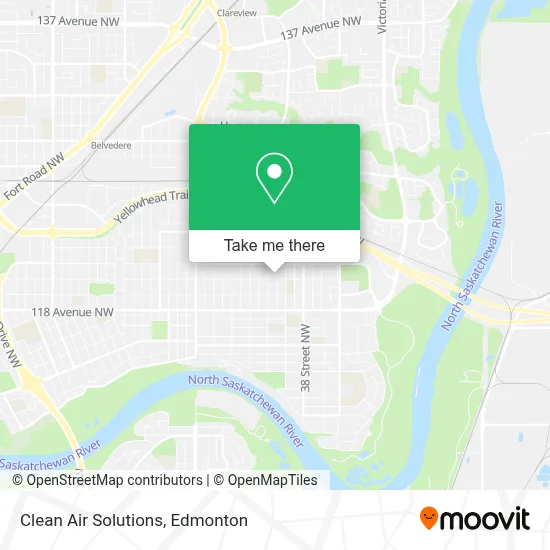 Clean Air Solutions map
