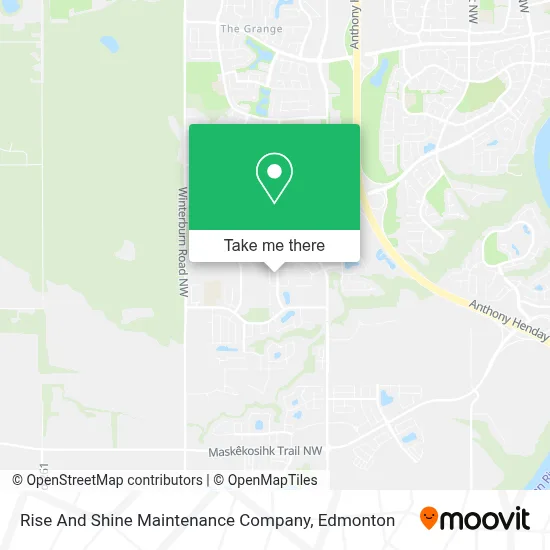 Rise And Shine Maintenance Company map