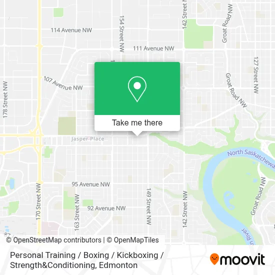 Personal Training / Boxing / Kickboxing / Strength&Conditioning map
