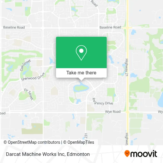 Darcat Machine Works Inc map