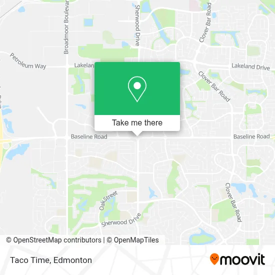 Taco Time map