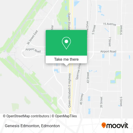 Genesis Edmonton map