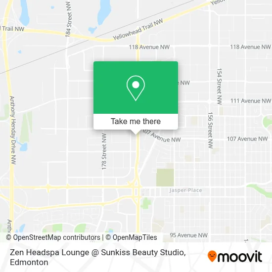 Zen Headspa Lounge @ Sunkiss Beauty Studio map