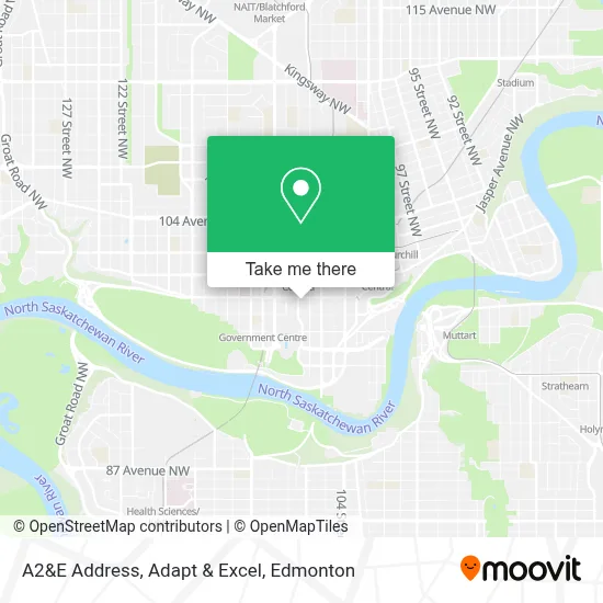 A2&E Address, Adapt & Excel map
