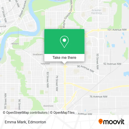 Emma Mark map