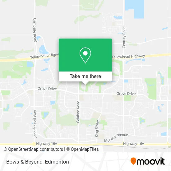 Bows & Beyond map