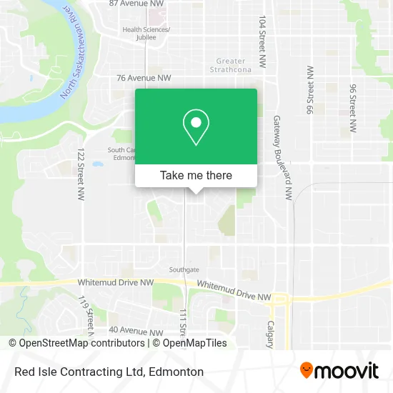 Red Isle Contracting Ltd map