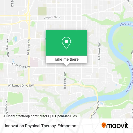 Innovation Physical Therapy map