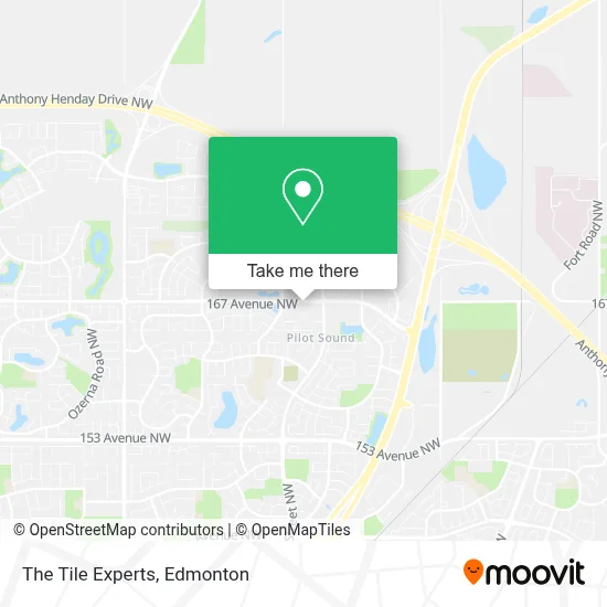 The Tile Experts map