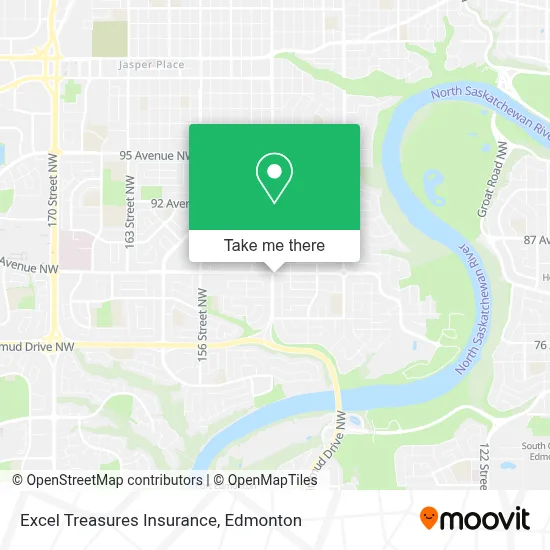Excel Treasures Insurance map