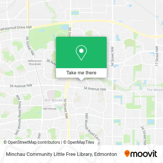 Minchau Community Little Free Library map