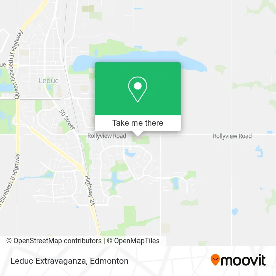 Leduc Extravaganza map