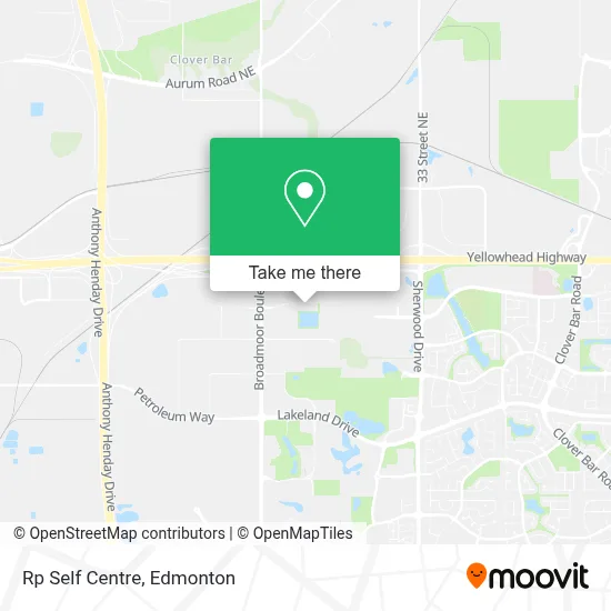 Rp Self Centre map
