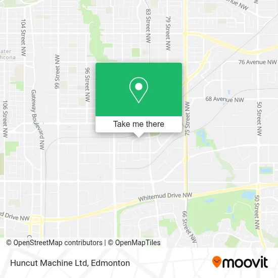 Huncut Machine Ltd map