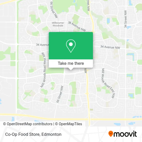 Co-Op Food Store map