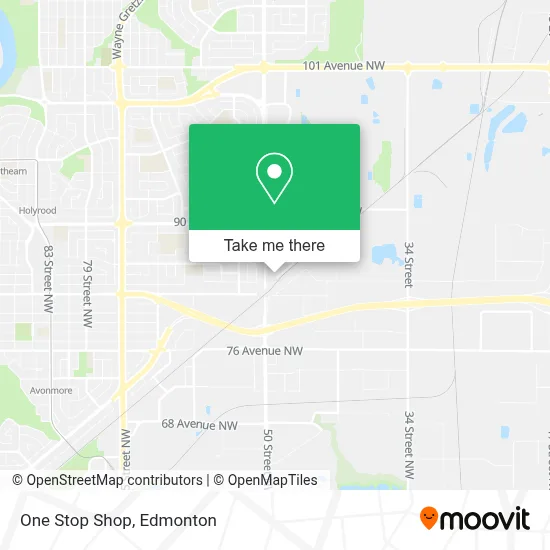 One Stop Shop map