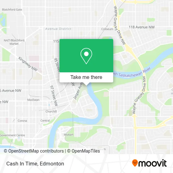 Cash In Time map