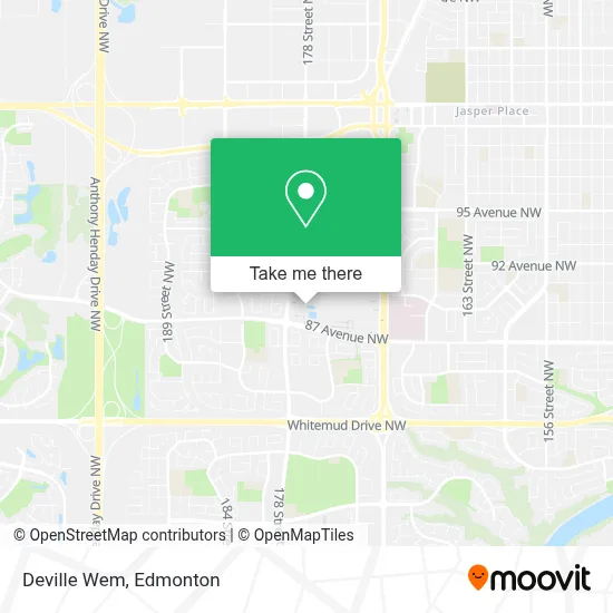 Deville Wem map
