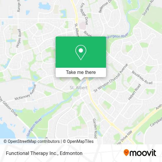 Functional Therapy Inc. map
