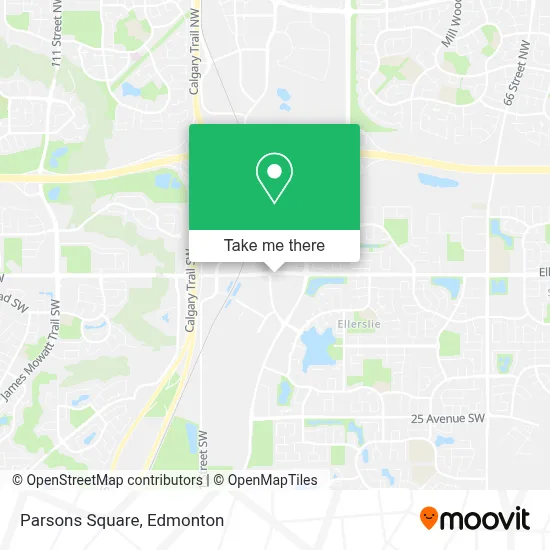 Parsons Square map