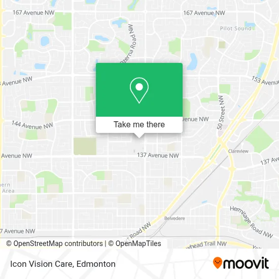 Icon Vision Care map