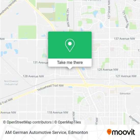 AM German Automotive Service map