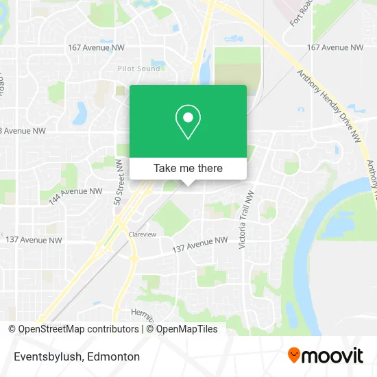 Eventsbylush map