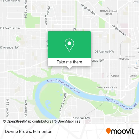 Devine Brows map