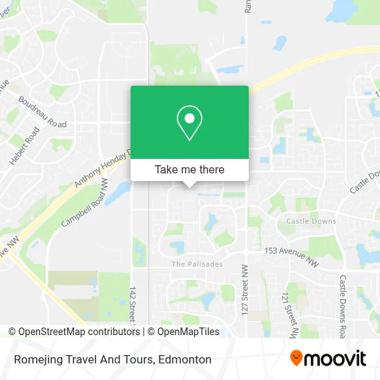 Romejing Travel And Tours map
