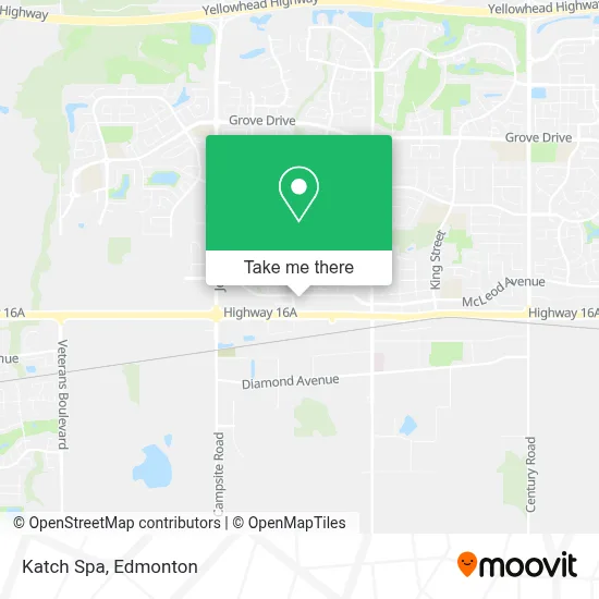 Katch Spa map