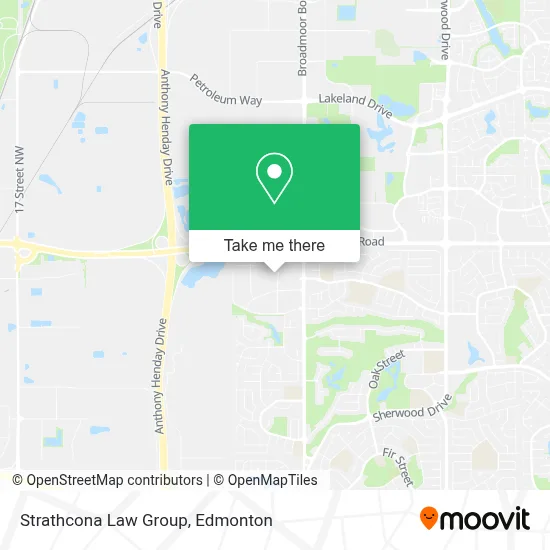 Strathcona Law Group map