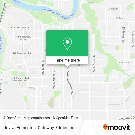 Inviva Edmonton: Gateway map
