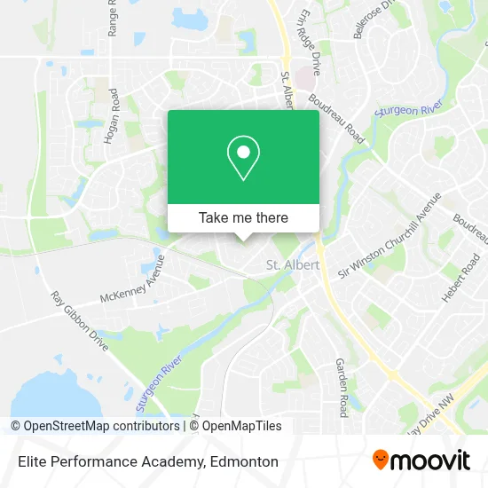 Elite Performance Academy map